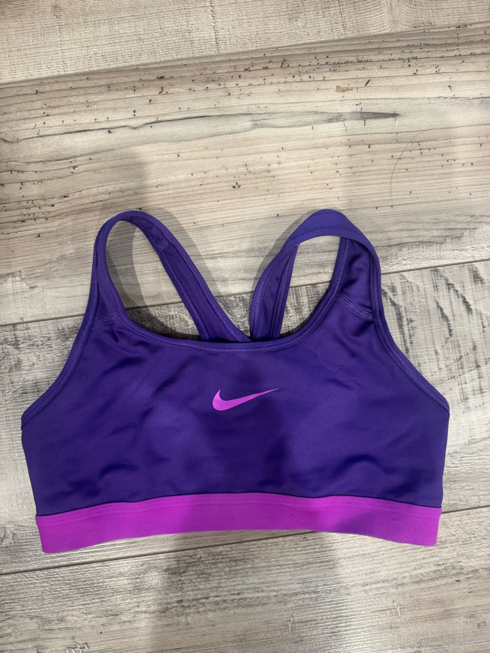 Nike Women's Purple & Pink sports bra